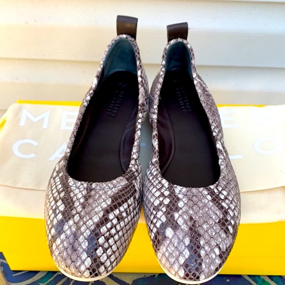 Mercedes Castillo MC-Carols Snake Print Flats
